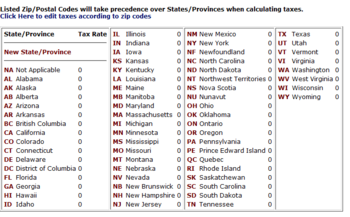 State Tax Tables